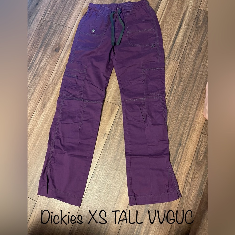 Dickies XS Tall Gen Flex Cargo Scrub Pants